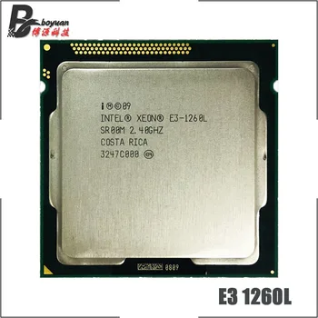 Intel Xeon E3-1260L E3 1260L E3 1260 L 2.4 GHz Quad-Core Osem-Core maximálne 45 w CPU Procesor LGA 1155
