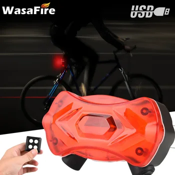 Inteligentné Diaľkové Ovládanie Bicykel zadné svetlo s USB Nabíjateľné MTB, Road Bike Sústruženie Signálneho Svetla Cyklistické Bezpečnostné Varovanie zadné Zadné Lampy