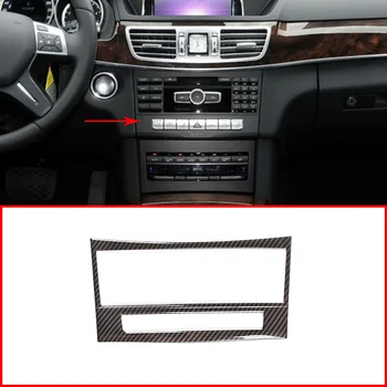 Interiéru vozidla ABS stredovej Konzoly Klimatizácia CD Panel Dekorácie Kryt Výbava Príslušenstvo Pre Mercedes Benz Triedy E W212 14-15