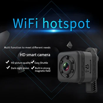 IP Kamera HD WIFI Mini Kamera Video Senzor Nočné Videnie bezpečnosti Videokamera Micro detekcie Kamera DVR Pohybu web Kameru