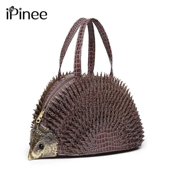 IPinee luxusné kabelky ženy tašky dizajnér Ježko Tvorivé Crossbody Tašky Tvorivé Dievčatá Alligator Vzor Ramenný Messenger