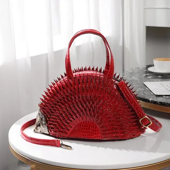 IPinee luxusné kabelky ženy tašky dizajnér Ježko Tvorivé Crossbody Tašky Tvorivé Dievčatá Alligator Vzor Ramenný Messenger