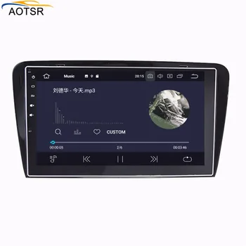 IPS Android 9.0 auto multimediálne dvd prehrávač vedúci oddelenia Pre Volkswagen /VW Skoda Octavia A7 2013+ GPS Navigácia rádio auto stereo