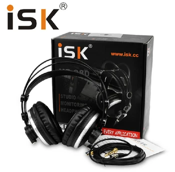 ISK HP980/HP-980 Potlačením Hluku Super Bass Zatvorené Späť Hifi DJ Studio Monitorovanie Headset PK K271S K272