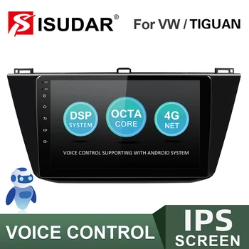 ISUDAR V57S autorádio Pre VW/Volkswagen/Tiguan 2017-2019 Android Autoradio Multimédiá GPS DVR Kamera RAM 2GB ROM 32GB Č 2Din