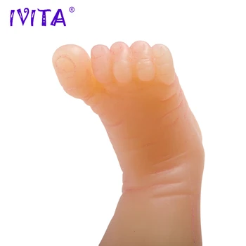 IVITA WG1524 50 cm 3780g Realisticky Silikónové Reborn Bábiky Živý Realistický Batoľa Reálnom Živote Baby Girl Realisticky Dinka Rodiny Hračky