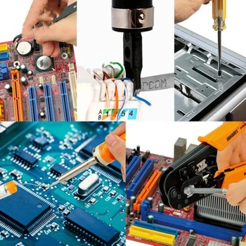 JAKEMY Siete Repair Tool 17-V-1 Telekomunikácie Zmes Profesionálny Set Test Ceruzka Merací Prístroj Elektrická