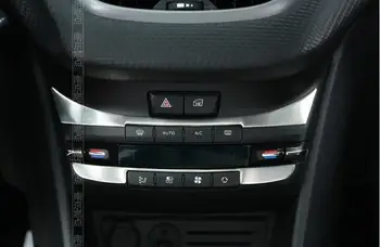 Jameo Auto Auto control Panel (Ovládací Panel Nálepky Klimatizácia Prepínač Interiéru Flitrami Nálepka pre Peugeot 2008 208 - 2017 Časti