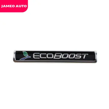 Jameo Auto Auto Ecoboost Znak, Odznak Šport Loga 3D Nálepka pre Ford Focus 2 3 4 Fiesta ford Kuga Uniknúť Mondeo Okraji Ecosport