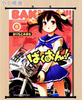 Japonské Anime Bakuon!! sexy dievča charakter Hane Sakura & Rin Suzunoki & Onsa Amano Domova Stene Prejdite Plagát 40x60CM