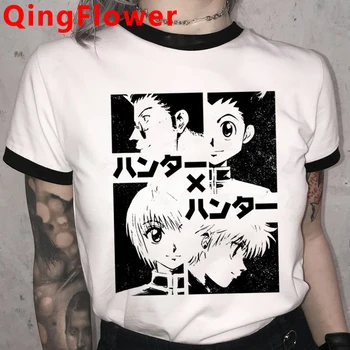 Japonské Anime Hunter X Hunter T Shirt Mužov Hisoka Legrační Karikatúra T-shirt Lete Casuao Tričko Hip Hop Streetwear Top Tees Muž
