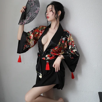 Japonské Kimono Tradičné Kostým Geisha Ženy Sexy Šaty Japonsko Kimono Ženy Haori Yukata Cosplay Japonský Šaty FF2396