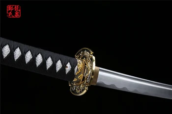Japonský katana full tang ručné meče samuraj rezanie Dragon Stráže katanas meč ostrosť-2019 nový príchod