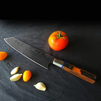 Japonský rezací nôž ostrý malý kuchynský nôž 7Cr17Mov mäso krájanie, nôž sashimi nôž ryby zabiť nožom Ostré a odolné