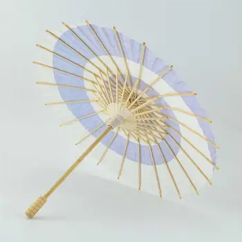 Japonský Štýl Bamboo Paper Mini Dáždnik Dekoratívne Dáždnik Plavidlá Fáze Tanečné Rekvizity Svadobné Party Dekor (Náhodné Farby)