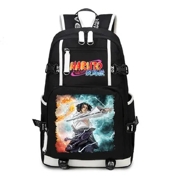 Japonský štýl Hot predaj Anime Naruto unisex batoh školský batoh Batoh cosplay