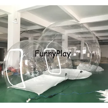 Jasné, Nafukovacie Bublina Stany pre Kempovanie,transparentné bublina stany na predaj,nafukovacie trávnik bublina hotelová izba