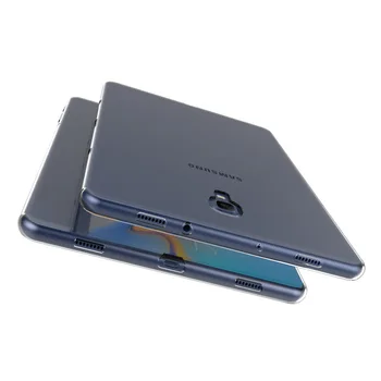 Jasný Prípad pre Samsung Galaxy Tab S6 Lite 10.4 2020 P610 P615 Prípade Mäkké TPU Silikónové Zadný Kryt pre Galaxy Tab 8.0 T307U Capa