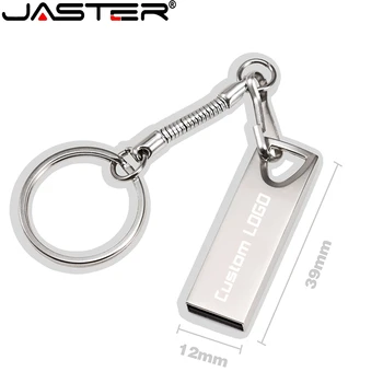 JASTER Hot Super Mini Usb Flash Disk Kovový usb kľúč 64GB kl ' úč usb flash 32GB 64gb 16 GB 4 GB nepremokavé pero disk flash disk