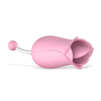 Jazyk Vibrátory G-spot Masáž 10 režimy mini USB orálny sex Jazyk lízať Stimulátor Klitorisu pre ženy, Masturbácia, dospelých, sexuálne hračky