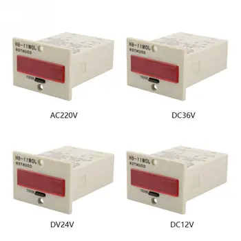 JDM11-6H 6-Miestny Displej, Elektronické Počítadlo Nástroj AC220V / DC36V / DC 24V / DC 12V