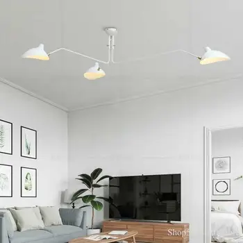 Jednoduchý Dizajn Stropné Svietidlo Nordic Postmoderných Domov Osvetlenie Obývacej Izby Japonský Stropné Svietidlo Led Svietidlo
