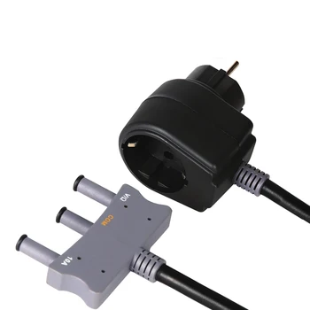 JEDNOTKA UT-S10 Wattmeter adaptér zásuvky; UT71E vyhradená 10A moc konverzný zásuvky