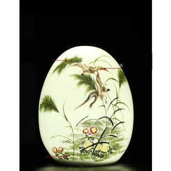 Jingdezhen keramické veľa šťastia vajcia váza domov obývacia izba nový Čínsky moderný minimalistický dekorácie porcelánové ozdoby