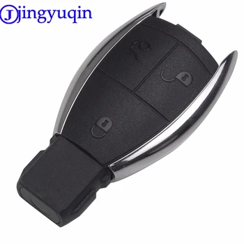 Jingyuqin Diaľkové 3/4 Tlačidlá Tlačidlo puzdro Smart Key NA MERCEDES BENZ A B C E G R CL, CLK E G GL M Y SLK TRIEDY Fob Smart Key