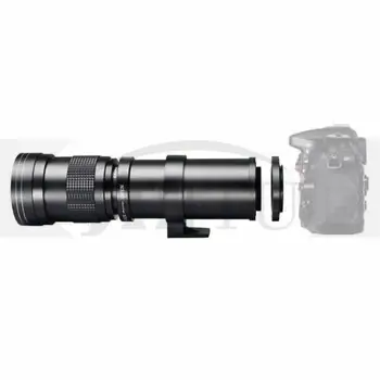 JINTU 420-800mm F/8.3 Super teleobjektívu Manual Focus Objektív Samsung NX Mount Adaptér NX10 NX11 prijímac nx200 NX210 NX1000 NX300