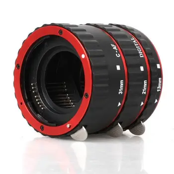 JINTU Automatické Zaostrovanie, Makro Predĺženie Trubice pre Canon EF-S Objektív Pre Canon 7D 90D 1000D 5D II 5D III 450D 550D 650D 750D T5i T4i T3i