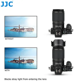 JJC Reverzibilné clona Odtieň pre Nikon NIKKOR Z DX 50-250 mm f/4.5-6.3 VR Objektív na Nikon Z50 Nahrádza Nikon HB-90A clona