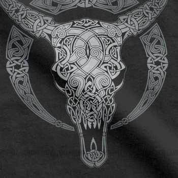 Jotunheimr Vikingovia Valhalla Odin T-Košele pre Mužov Bavlna Tričká Odin Valhalla Viking Krátke Sleeve Tee Tričko Plus Veľkosť