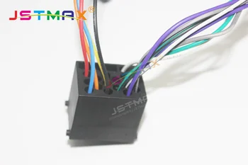 JSTMAX ISO Rádio Adaptér pre BMW Compact E36 E30 E46 E34 E39 Wire Zapojenie Vedenia Konektor Viesť Loom Kábel Zapojte Adaptér Stereo