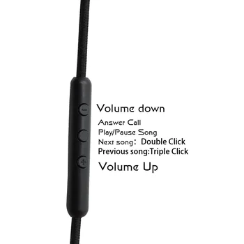K450 Nahradenie Hifi Audio Káble Pre AKG K450 K451 K480 Q460 Slúchadlá Šnúry s Mic ovládanie Hlasitosti pre iPhone Android MI