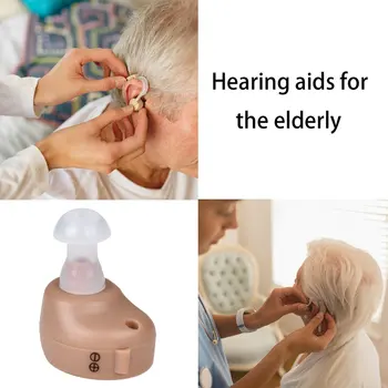 K80 Zvukový Zosilňovač Zníženie Hluku Prispôsobenie Frekvencie Nepočujúcich-pomoc sluchadla Slúchadlá Pre Seniorov