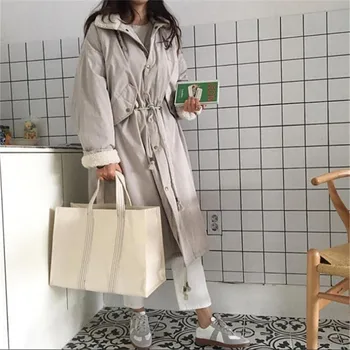 Kabelka veľké ženské kórejská verzia doplnky, módne veľkú kapacitu 2020 nové jednoduché, bežné ženské taška látkové taška cestovná taška