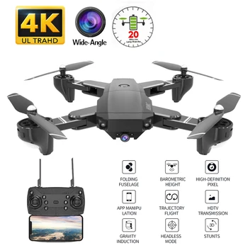 KaKBeir H13 RC 4K Drone S širokouhlý WiFi HD Kamera Drone Profissional Gesto Fotografie 1080P RC Vrtuľník VS LF606 E58 GD89