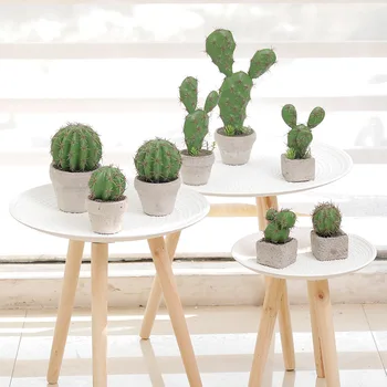Kaktus Simulované Črepníkové Rastliny Umelé Zelené Rastlinné Ornamenty, Tvorivé Nordic Štýl Domáce Dekorácie Dodávky pre Festival Strany