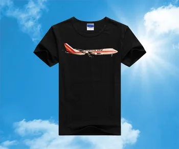 Kalitta Air Cargo Boeing 747-200 T-Shirt, S,M,L,XL,XXL 3XL 2018 Nové Letné Mužov Bavlna Tričko Krátky Rukáv Košele Čaj