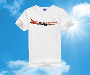 Kalitta Air Cargo Boeing 747-200 T-Shirt, S,M,L,XL,XXL 3XL 2018 Nové Letné Mužov Bavlna Tričko Krátky Rukáv Košele Čaj