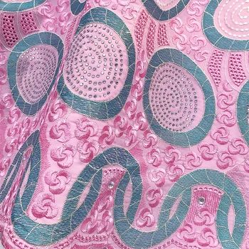 Kamienkami Afriky Čipky Textílie 2019 Vysokej Kvality Čipka Biela Afrike Čipky Textílie Dieťa Ružové Suché Švajčiarskej Čipky Textílie na Svadby 2020