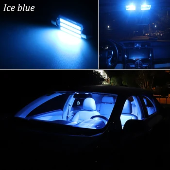 KAMMURI Biela, Canbus Na Mercedes Benz B classe W245 W246 Interiérové LED Mapu Zrkadlo na líčenie Rukavice Box Kmeň Svetla Kit (2005-2018)