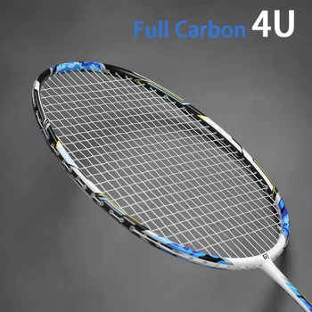 Kamufláž Full Carbon Fiber 4U 82g Bedminton Loptičky Výpletu 3 Farby G5 Professional Ľahká Váha Raketové Športy S Tašky