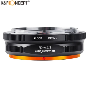 K&F KONCEPT FD-M4/3 FD Objektív M43 MFT Fotoaparát mount Adaptér pre Canon FD na M4 3 Olympus PEN a Fotoaparáty Panasonic Lumix