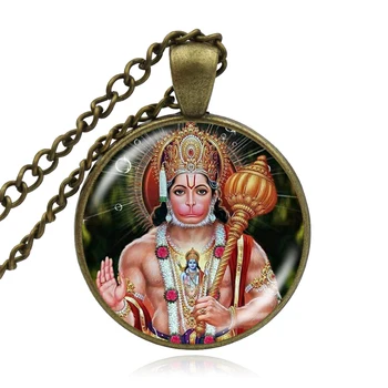 KARAIRIS Nové Plavidlá Hinduistickej Umenie Pána Hanuman Indiánske Náhrdelníky Mystic Liečivé Terapie Hinduizmus Náhrdelník Prívesok, Ručne vyrábané Šperky