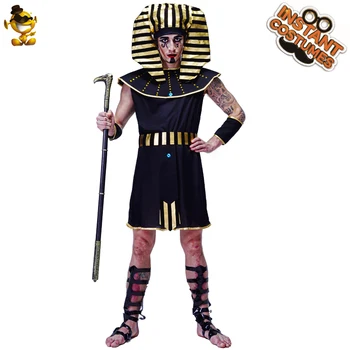 Karnevalové Kostýmy Cosplay Mužov Egyptský Faraón Kostým Ženy Egypta Egyptská Kráľovná Zdobiť Úlohu Hrať Halloween Party Fancy Dress Up