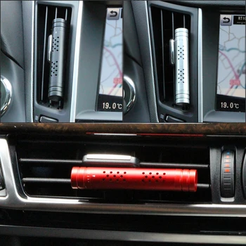 KAWOO Auto Klimatizácia Ventilačné Zásuvky Klip Osviežovač Vzduchu Parfum Difúzor Pevné Vôňa Pre Subaru Forester Legacy Impreza XV