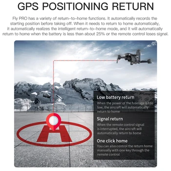KCX 2-Os Gimbal Fotoaparát Drone 4K HD GPS širokouhlý Optický Tok 5G FPV Wifi RC Quadcopter Dron 1080p Profesionálne SG907 PRO