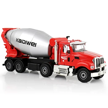 KDW Zliatiny Diecast 1:50 American Inžinierstva Truck Model Auta Cement Mixer Stavby, Kovové Hračky Pre Deti Hobby Hračky